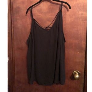 Ashley Tipton chiffon tank